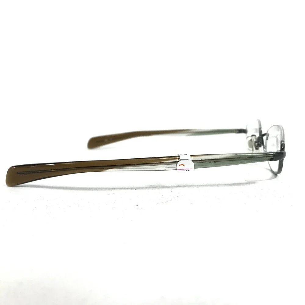 BCPC BP-153 COL.15 Eyeglasses Frames Blue Clear Brown Green Round Oval 48-19-140